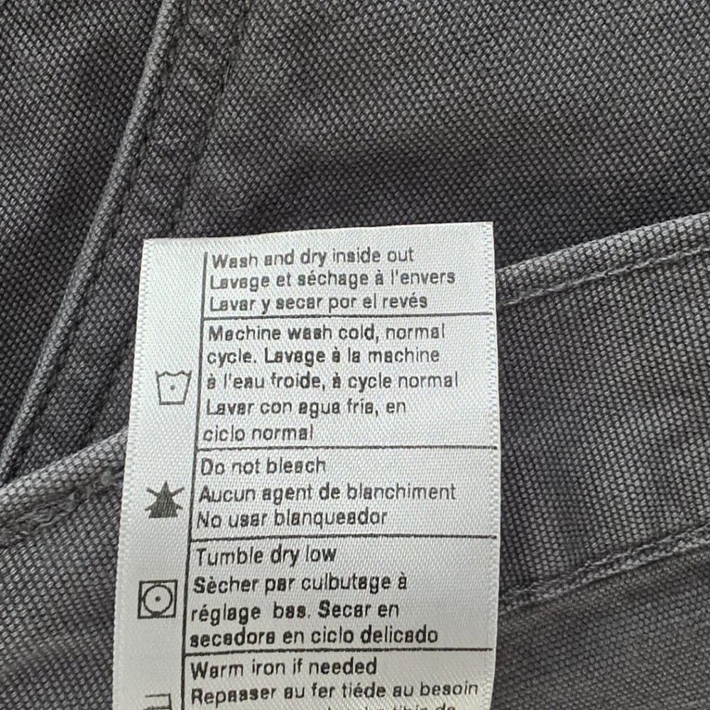 Carhartt Relaxed Fit Shorts Mens 40 Grau Stretch Classic 10" Inseam 102514-039 - Picture 11 of 16